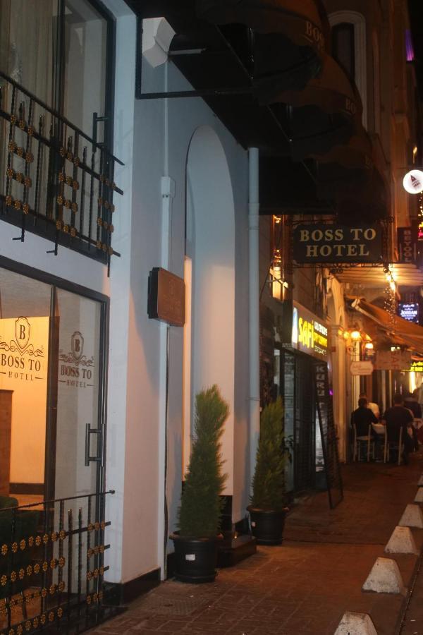 Boss To Taksim Hotel Isztambul Kültér fotó